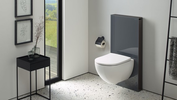 Geberit sanitary module Monolith Lava