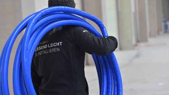 Geberit also offers pre-insulated pipes Geberit also offers pre-insulated pipes