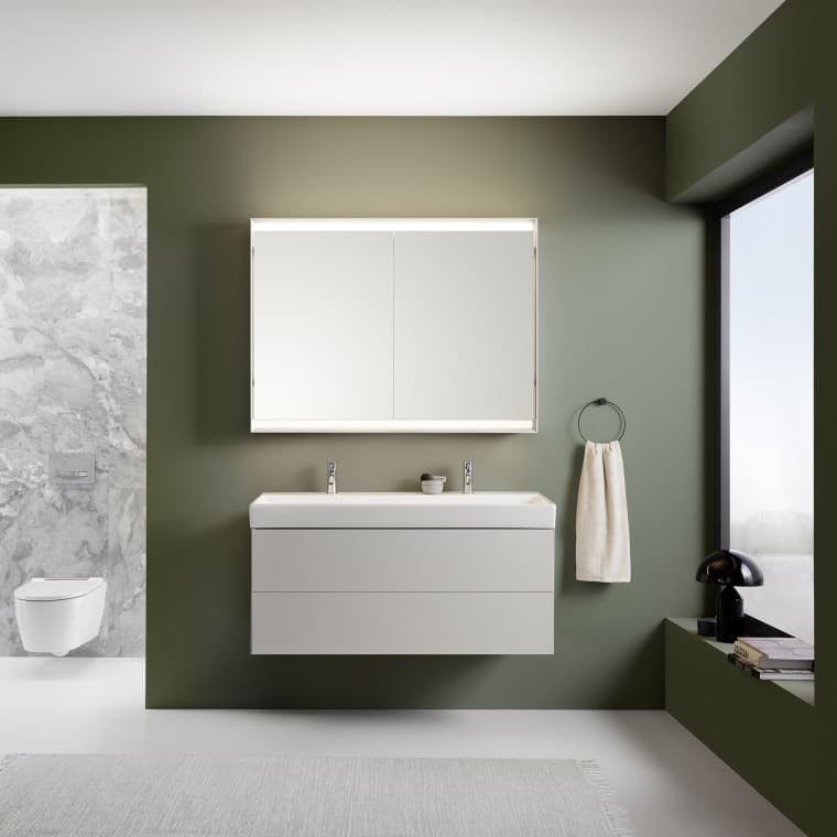 Washbasin cabinet with two drawers Washbasin cabinet with two drawers