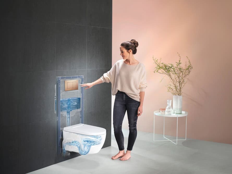 A Geberit flush plate must have the same designation as the cistern behind the wall – Sigma or Omega A Geberit flush plate must have the same designation as the cistern behind the wall – Sigma or Omega