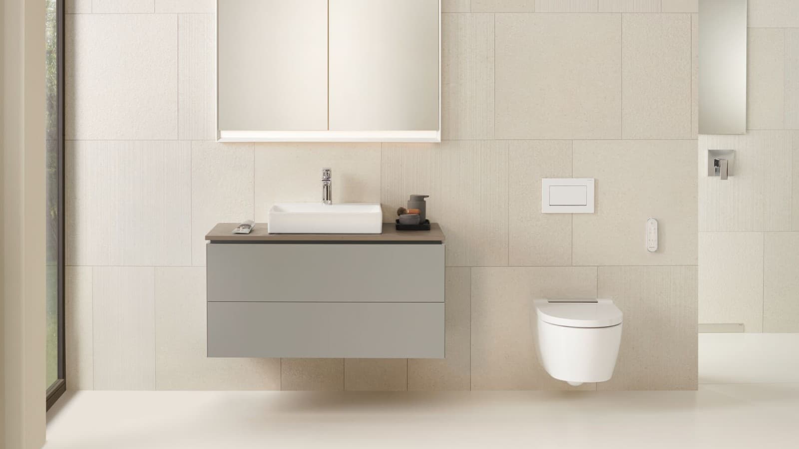 Geberit AquaClean Sela shower toilet Geberit AquaClean Sela shower toilet