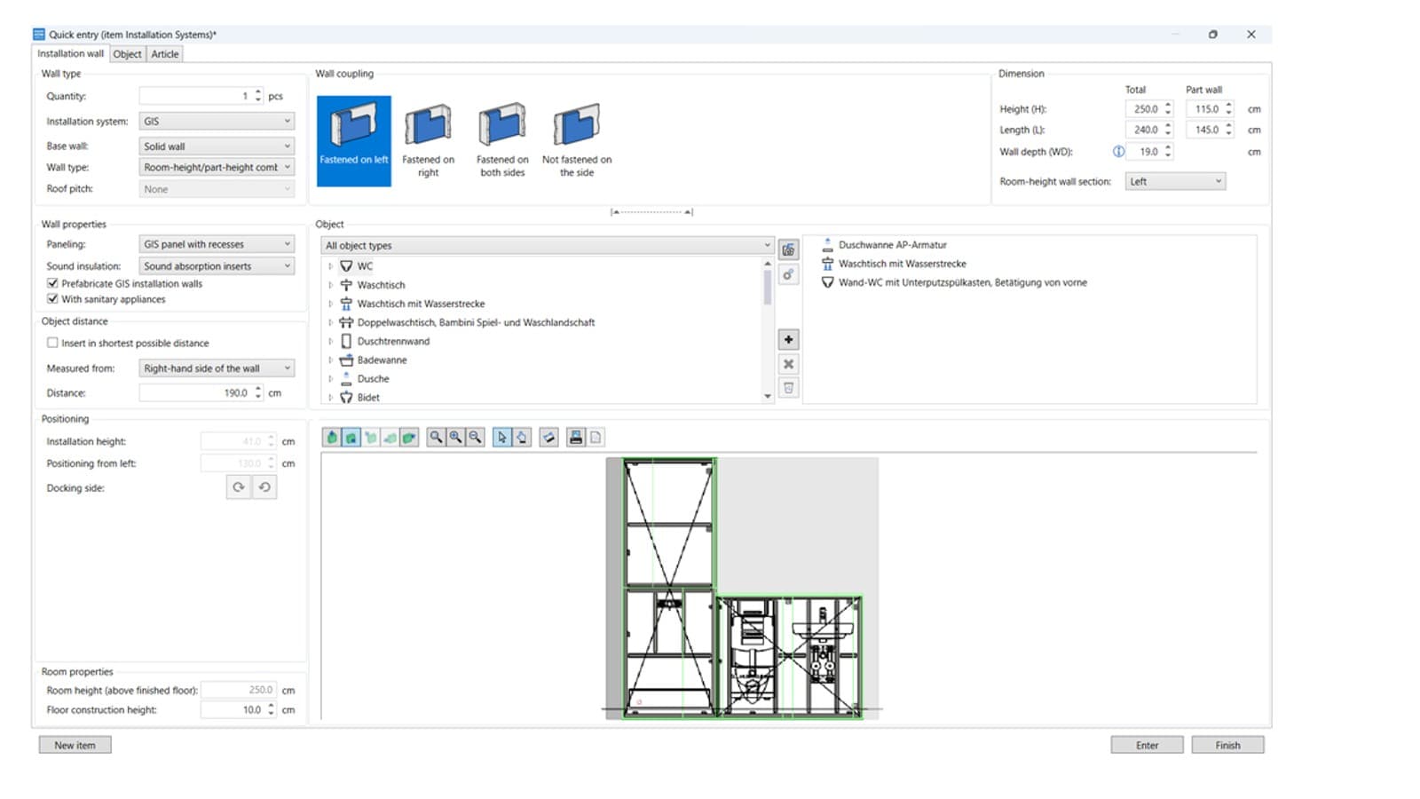 Geberit ProPlanner for installation systems Geberit ProPlanner for installation systems